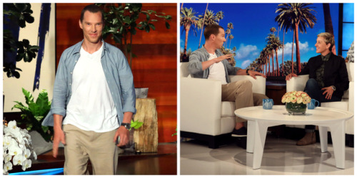 wurwurz:Benedict Cumberbatch - The Ellen Show, sept 2018 (Pic 1...