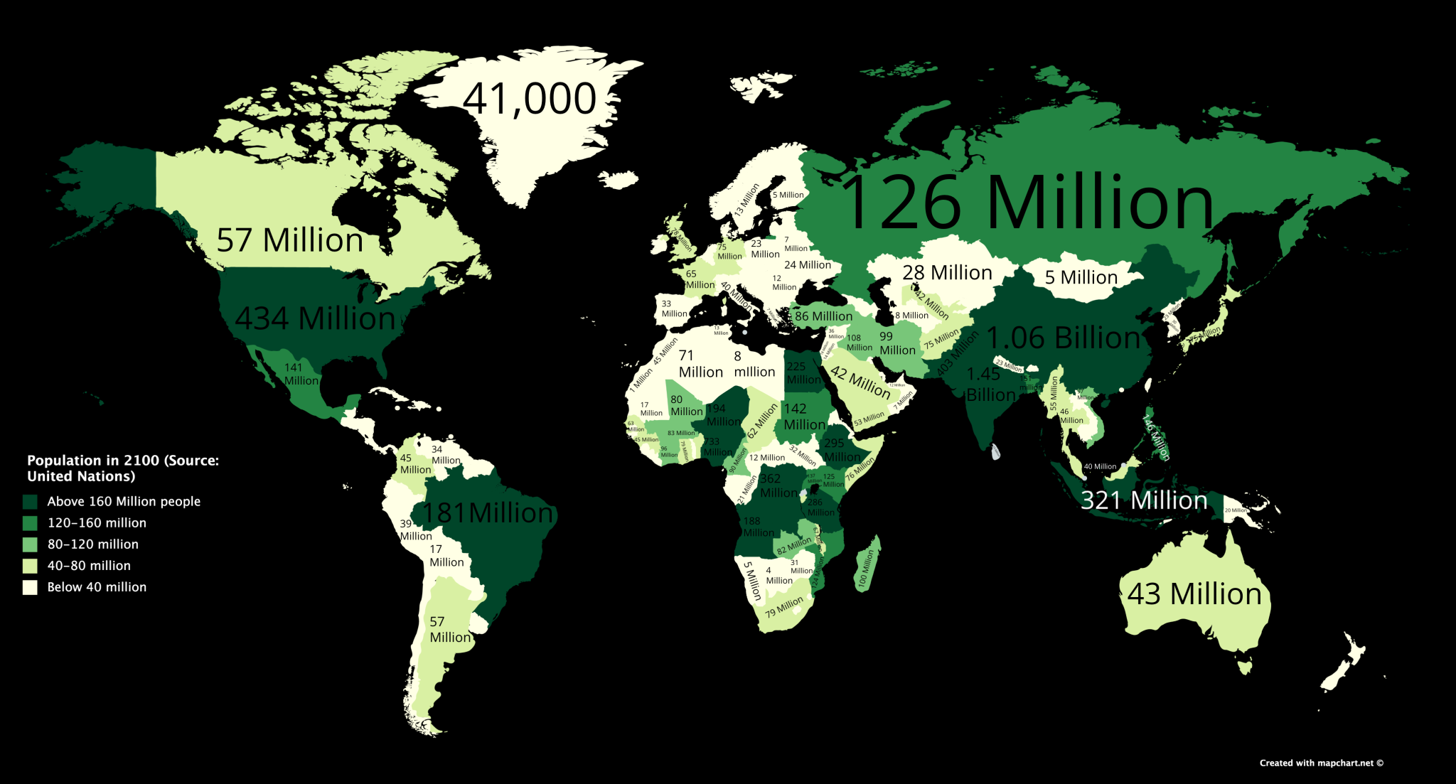 Según La ONU Esta Será La Población Mundial En El Año 2100 +MAPAS ...