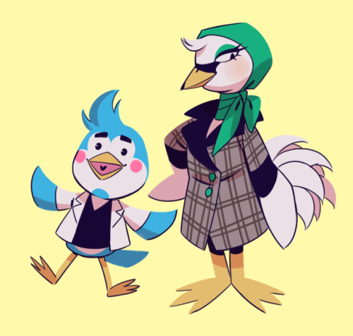 mustachossom:self care is drawing your ocs as animal crossing...