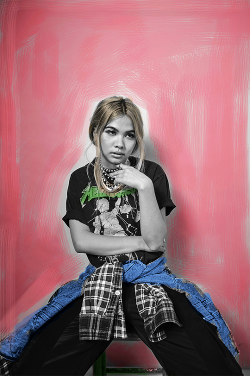 music-daily:Hayley Kiyoko by Andrew Boyle for Out Magazine...