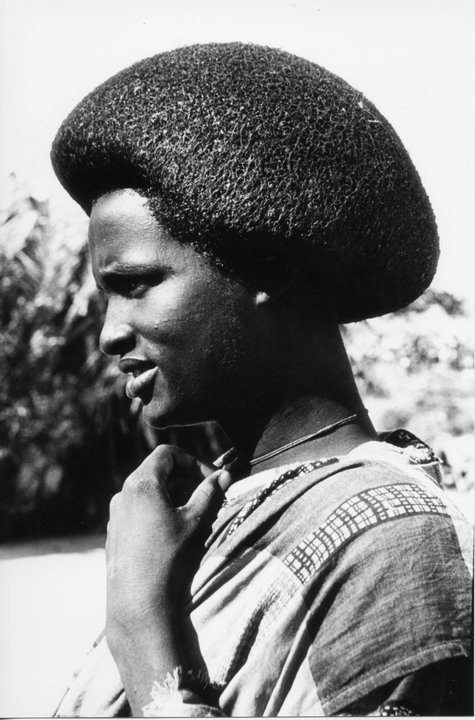 Nomad Fawzi A Meticulously Styled Afro On A Young Somali Man