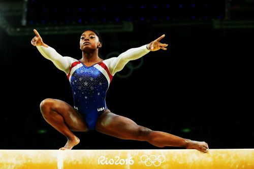 The fiercest photos of Simone Biles’ all-around...