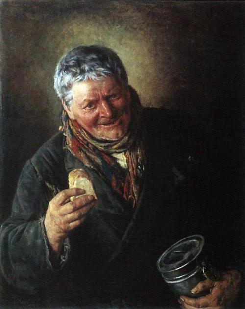 artist-makovsky:A deacon, 1871, Vladimir Makovsky