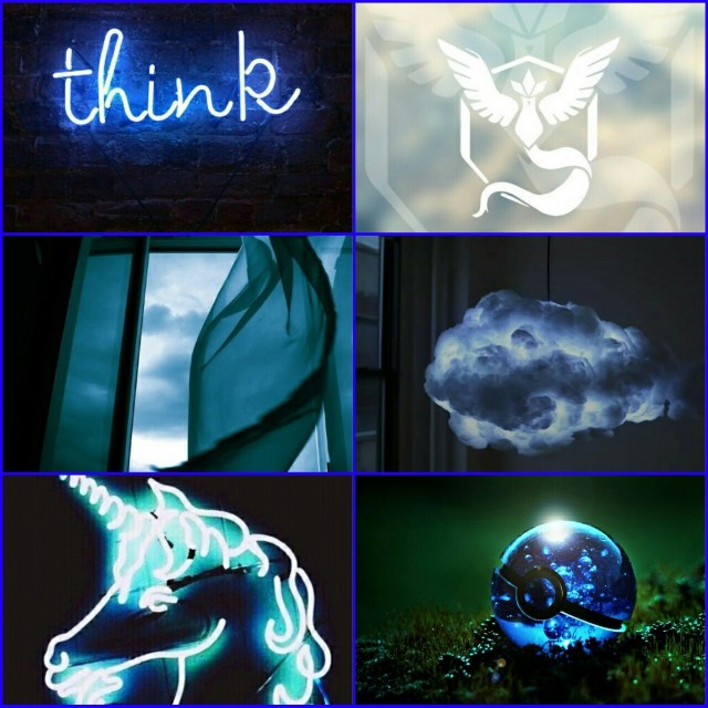 Aesthetics for all — A team Mystic aesthetic! Team Instinct Here Team...