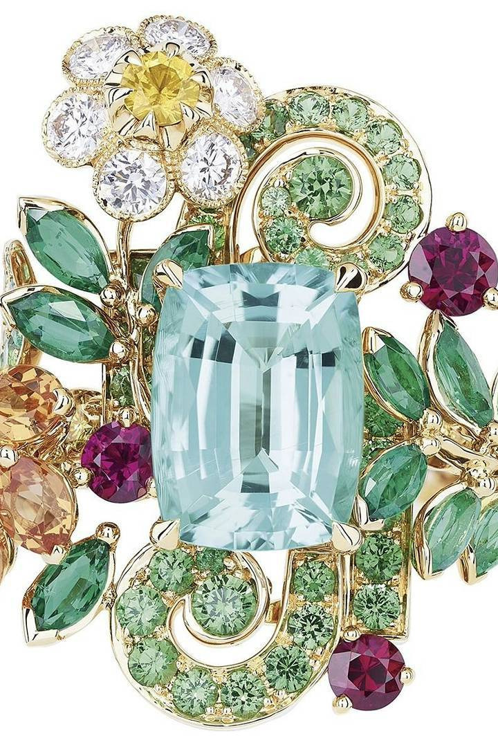 costume jewelry, toe rings, show, sale, photography Timeless elegance by Victorie de Castellane for Dior Haute Joaillerie ~ 'Hameau de la Reine Paraiba Tourmaline' ring from the 'Versailles CJardins' collection . . , diorjewelry , dior , hautejoaillerie , highjewellery , finejewellery , ringsoftheday , redcarpetjewelry , gemstone , gemstones , gemstonejewelry , luxuryjewelry , luxurybrands , jewelryblog , jewellerydiaries , womenswear , rings , ring , highjewellerydream , theglorylabjewellery 