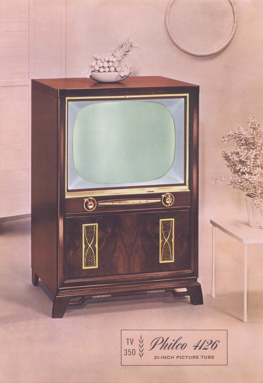 Philco 4126 Television, 1958 - The Giki Tiki