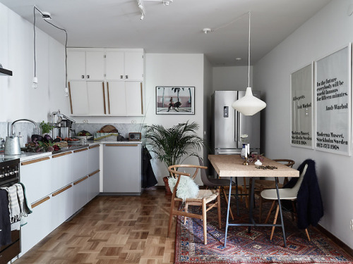 gravityhome:Scandinavian apartment | styling by Rydmans Hem...