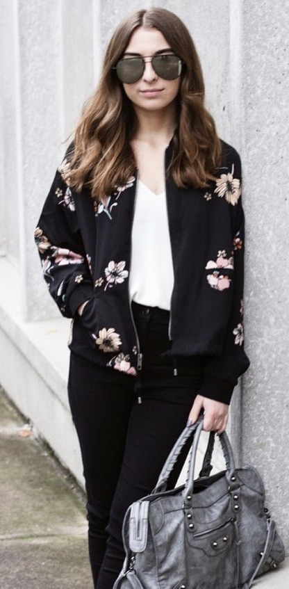 outfit, celebrity legs, fashionshow, sale, mustfollow As of late, Bombers have been my ultimate go-to piece for fall. They instantly take an outfit to , streetstyleinspo status! Here's a list of my favorite fall bombers you'll adore this season 