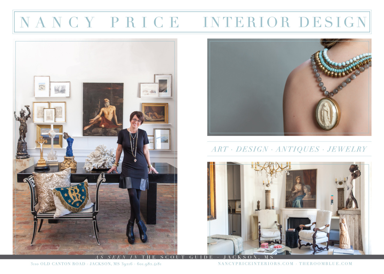 Scout Of The Week Nancy Price Interior Design The Scout