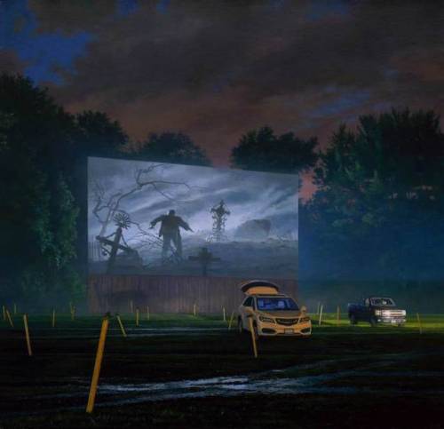 wade-garrett-stuff:nevver:At the Drive-in, Stephen FoxMovie...