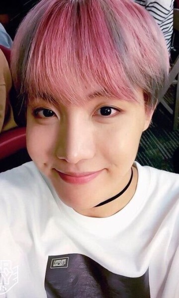 jhope pink hair tumblr