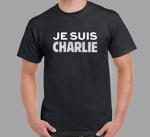 Custom Tees and T Shirts — Je suis Charlie t-shirt Charlie Hebdo Slogan ...