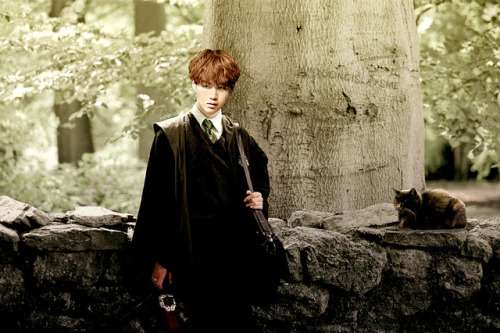 minyoongislaysme:“Or perhaps in SlytherinYou’ll make your real...