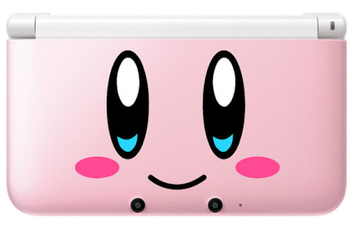 Kirby face for your 3DS ⊟ …or 3DS XL, or... - Tiny Cartridge 3DS