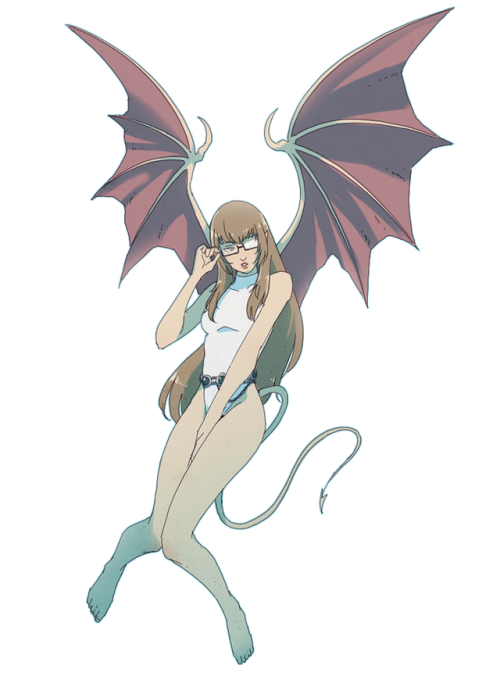 oeilvert:catherine and katherine as succubus and lilim from...