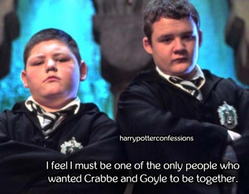 crabbe and goyle on Tumblr