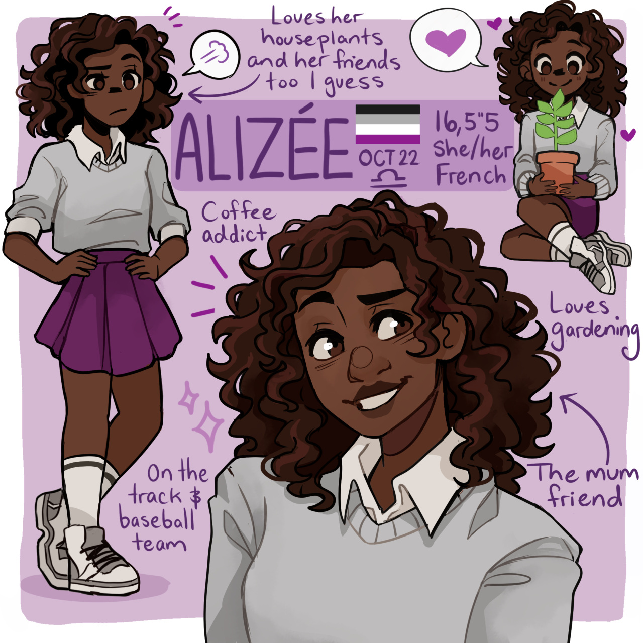 Let's Go Lesbians! — My Pride Ocs + the character sheets I ...