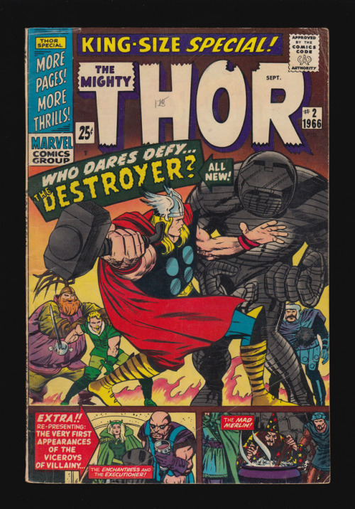 kirbycovers:Thor King-Size Special #2(Sep. 1966)