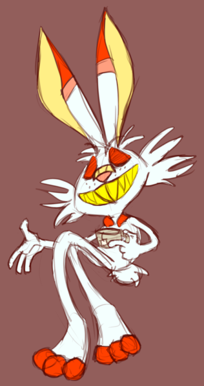 weaselhawkart:scorbunny sketches i did