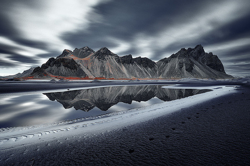 ponderation:Vestrahorn Islande  by RUFF Etienne     ...