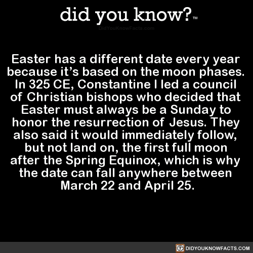 easter-has-a-different-date-every-year-because