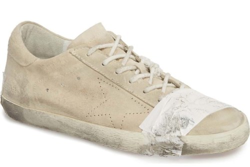 teenvogue:Golden Goose Is Selling $530 Taped-Together...