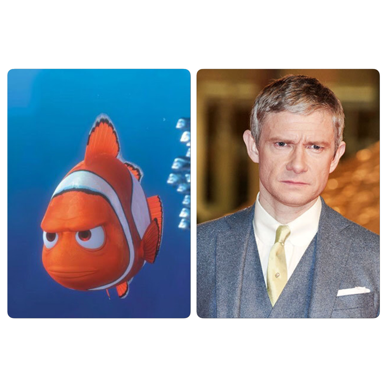 Every time I watch Finding Nemo I see Martin...