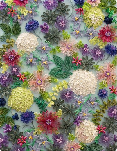 From Botanical Quilling Japan. - Craft-o-Rama