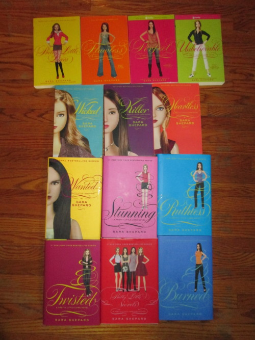 pretty little liars books on Tumblr