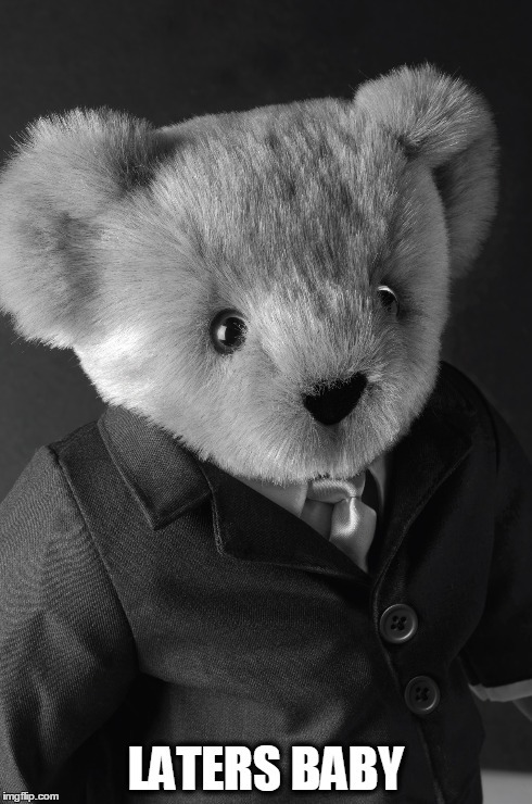 50 shades of gray teddy bear