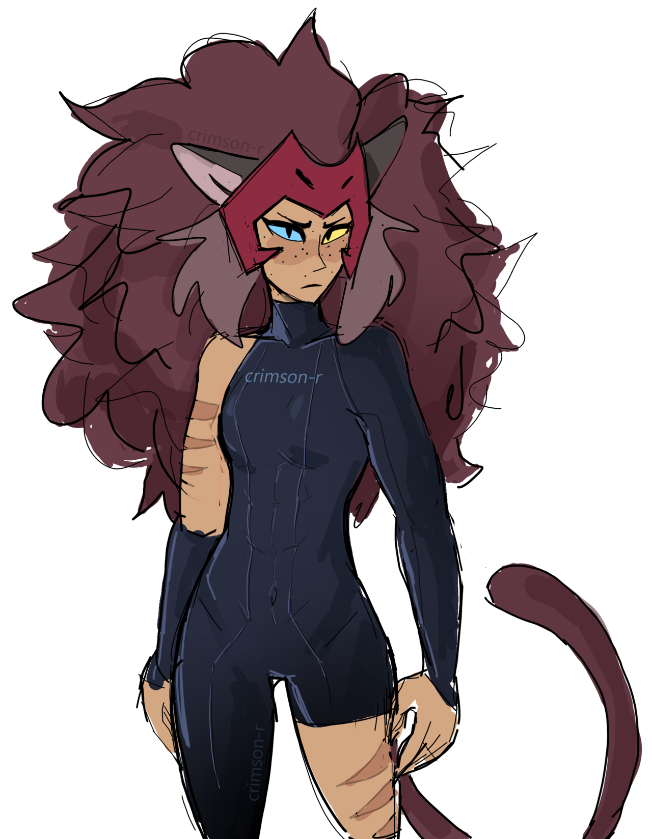 The Crimson Waste MORE Catra In Clothing Without A Horde.