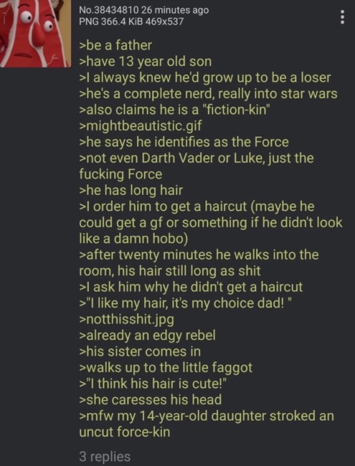 Green Text Story no. 220: “I identify as the Force”