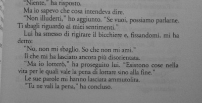 Non vale più la pena di appuntamenti