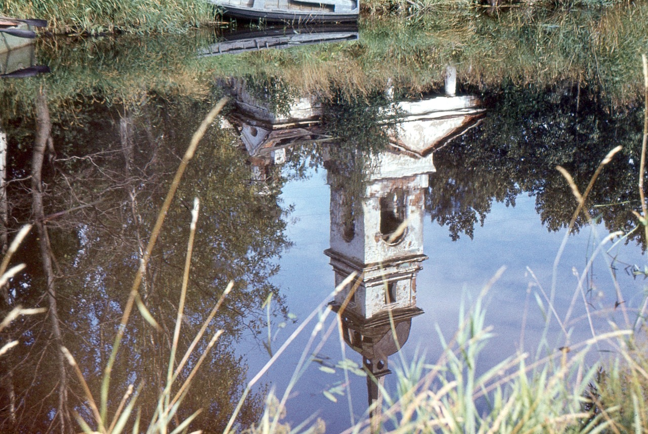 Church of Nikolai the Miracle Worker in Kobona, Leningrad region (1985)