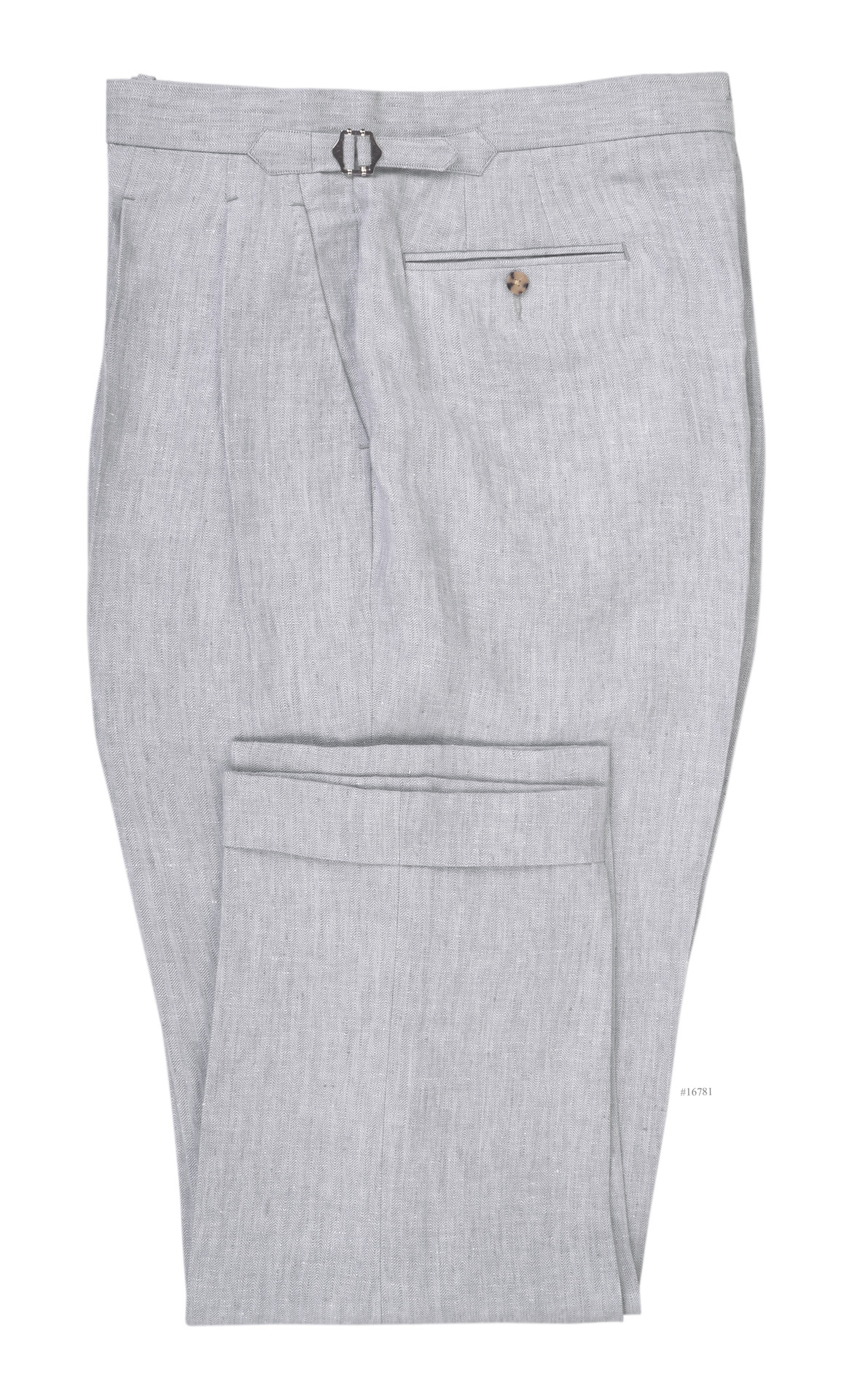 Luxire — Luxire pants constructed in Linen: Pale Grey...
