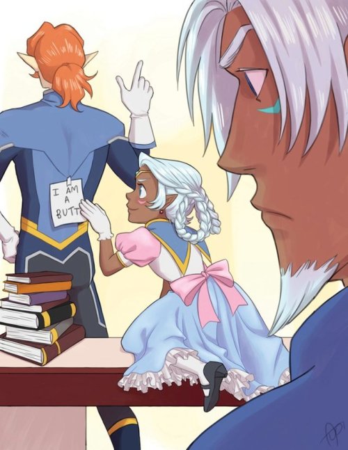 allurazine princess allura allura coran king alfor alfor my art voltron vld Voltron legendary defender