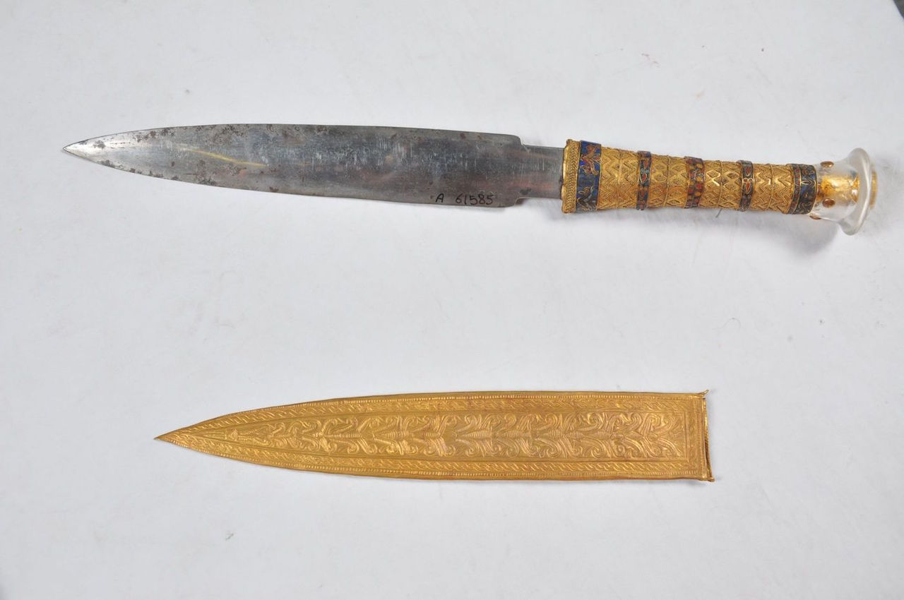 Tutankhamun’s Meteoric Iron Dagger Tutankhamun’s iron dagger closely correlates with meteoric composition, including homogeneity. Originally discovered in 1925 within the burial wrappings of the king by the British archaeologist Howard Carter, the...