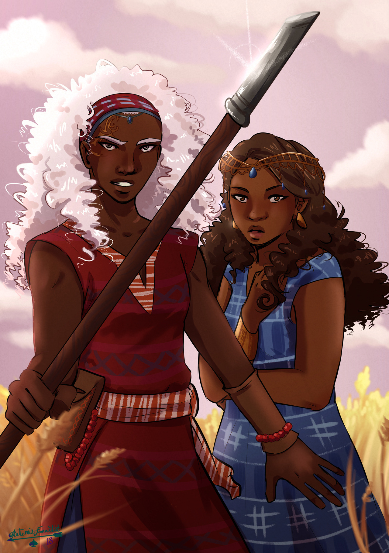 Book Fanartist — My only ship in Children of Blood and Bone.