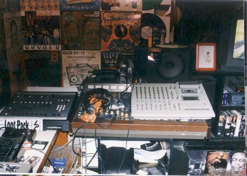 theinnersound:Madlib’s set up circa 1998