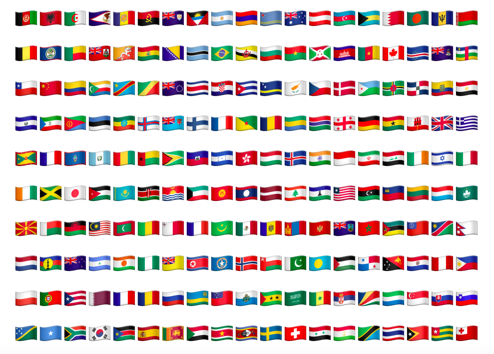 Emoji Blog If You Think The Flag For Your Country Isnt