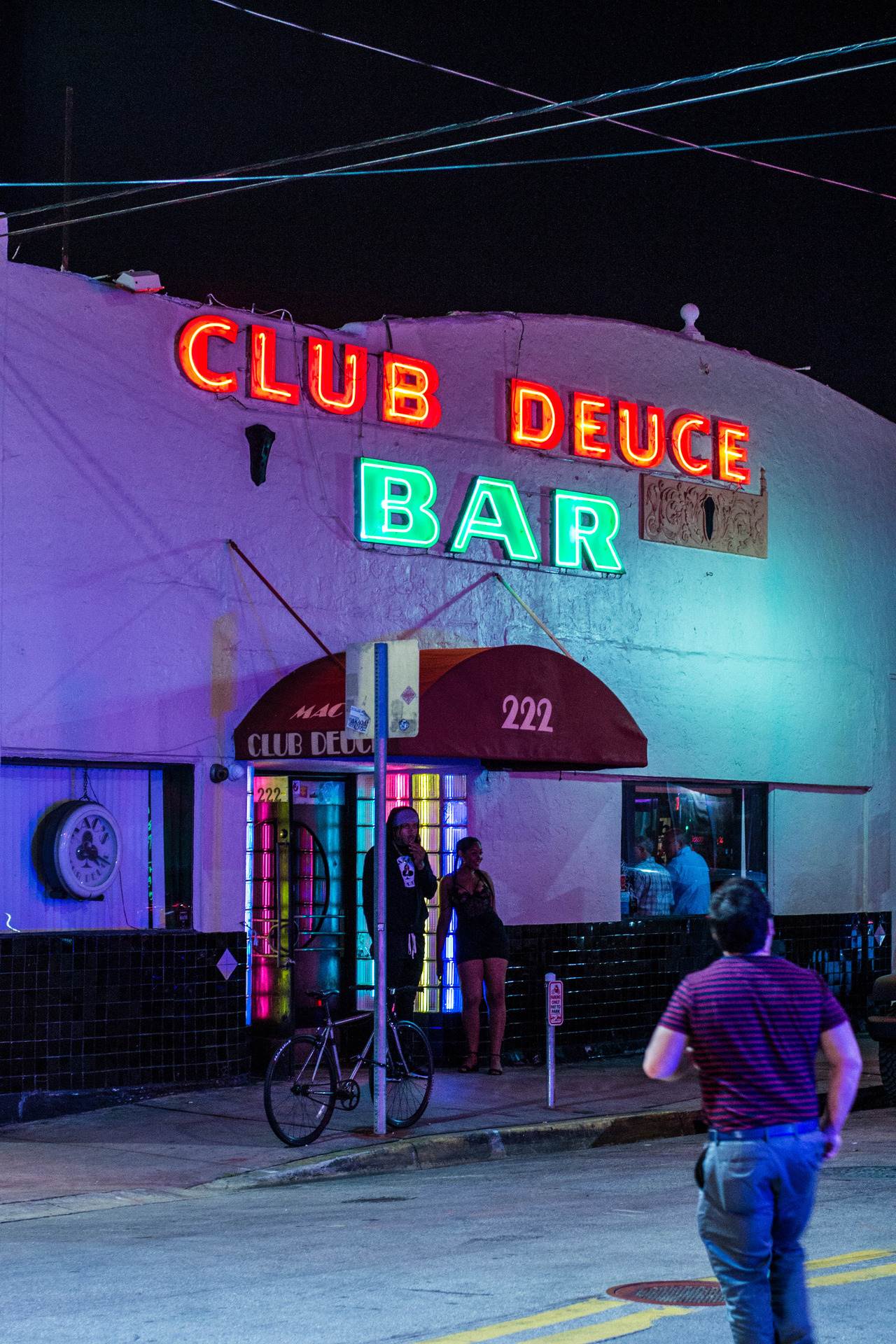 The Les Halles steak tartare, and a nod to Mac's Club Deuce in Miami Beach.  – The Manhattan [food] Project