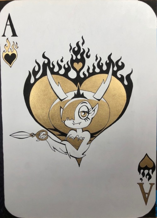 malthuswibble:Ace of Hearts; SvtFoE Cards Series (retouched...