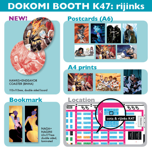 Here’s what I’m bringing to Dokomi this coming weekend! I have a...