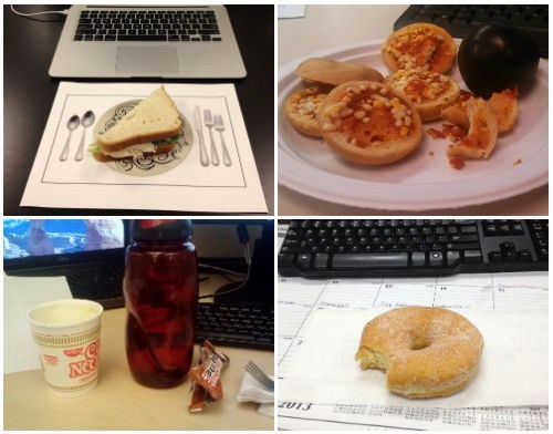 Sad Desk Lunch Do...