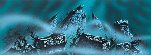 adventurelandia:Concept art by Eyvind Earle for Sleeping Beauty...