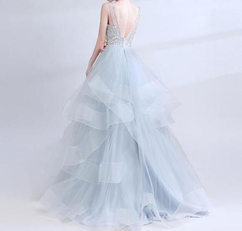 Pale Blue Party Dresses Tumblr