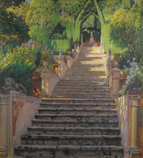 thunderstruck9:Santiago Rusiñol (Spanish, 1861-1931), Pedres...