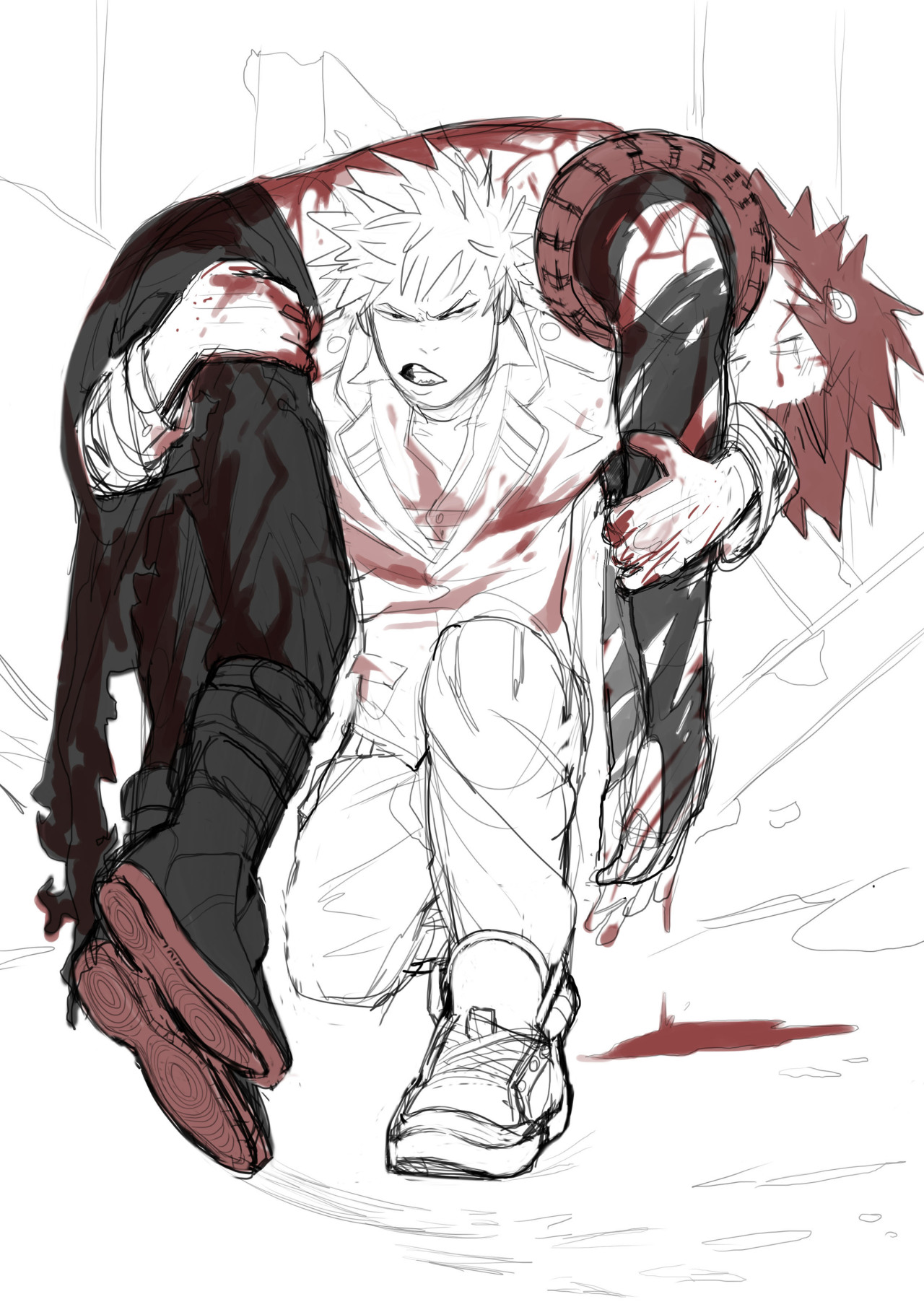 This Is The Nightmare Scenario Solidafg I Like To Draw Bakugou