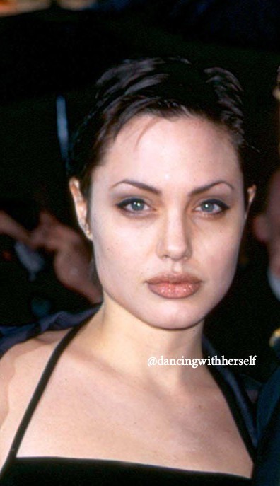 Angelina Jolie 90s Short Hair