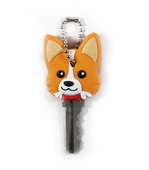 whirelez:Nayo The Corgi special soft rubber key...